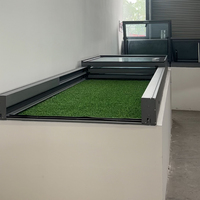 Télécommandé Automatique Électrique Motorisé Rétractable Coulissant Système de lucarne en verre Auvent de toit Fenêtres Lucarne Smart Roof