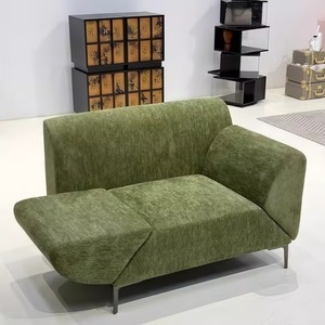 Divano Singolo con Bracciolo Girevole in Legno Massello, Funzionale e Comodo, <span class=keywords><strong>Vendita</strong></span> Diretta dalla Fabbrica - Product Image 5