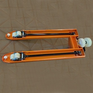 במפעל סיטונאי מזרן משאית מלגזות 2t 2.5t 3t ניילון גלגל יד משאית משאבת הידראולי - Product Image 4