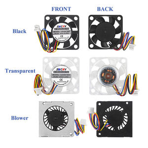 Raspberry <span class=keywords><strong>Pi</strong></span> 5 pendingin 3007 opsional hitam transparan kipas peniup logam 4Pin JST Antarmuka PWM kipas pendingin kompatibel dengan Rpi 5 - Product Image 3