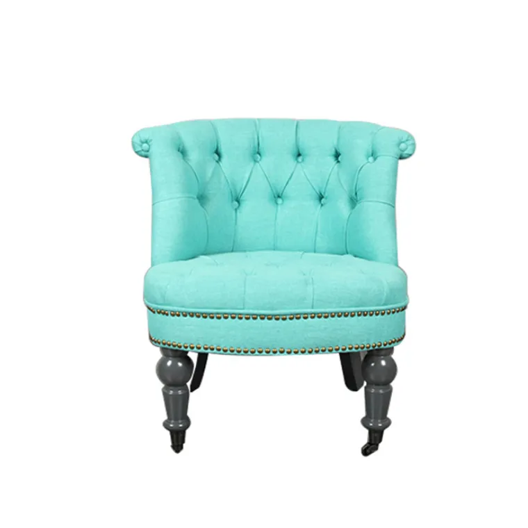 Offre Spéciale moderne salon intérieur pas cher meubles d'ameublement bleu chaises salon meubles