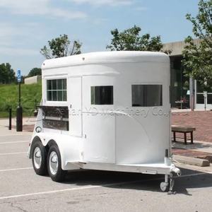 Petite remorque de chariot de nourriture de rue de magasin de boulangerie de buffet avec la nourriture mobile standard américaine - Product Image 2