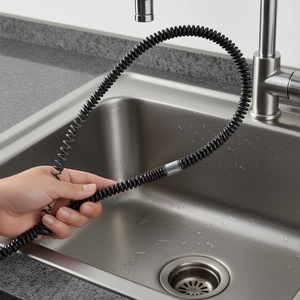 Cable para limpieza de desagües de 100 pies y 5/8 pulgadas con 7 cortadores para limpieza de tuberías de alcantarillado D0100HAM28Y - Product Image 2