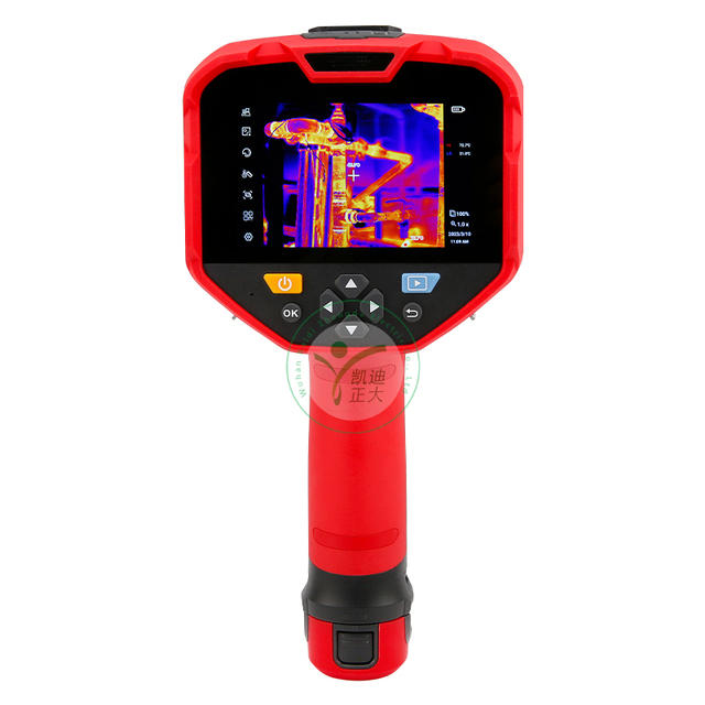 KDM305 Thermal Imaging Camera Super Resolution 800x480 with Visual Camera 640x512 IR Resolution 4.3" Touch Screen