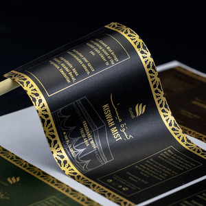 Custom Printing Bottle Cosmetics logo <strong>Label</strong> Stickers Adhesive Packaging Waterproof Gold Foil <strong>Vinyl</strong> Product <strong>Labels</strong> <strong>Makers</strong> - Product Image 6