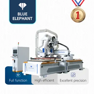 Router di cnc per mobili in legno atc 1325 1328 router di legno cnc macchina di nidificazione cnc per la produzione di porte dell'armadio da cucina