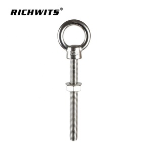 Prix d'usine Matériel de gréement en acier inoxydable Boulon à oeil long soudé avec rondelle et écrou - Product Image 2