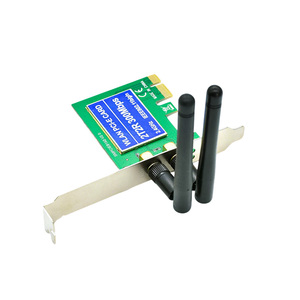 Adaptateur Wifi PCIE RTL8192E <span class=keywords><strong>WiFi4</strong></span> 300 Mbps, carte réseau sans fil avec antenne 3dBi, compatible avec Windows Win7/10/11 - Product Image 4