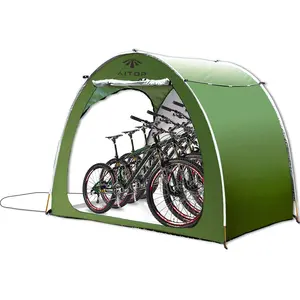 Folding Portable Bike Tent Outdoor Rainproof Shed para 4 ou 5 Bikes Motocicleta Storage Tent