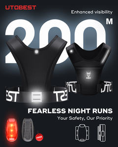 UTOBEST per adulti canottiera corta con cintura regolabile impermeabile e traspirante porta telefono con tasche Decorative - Product Image 5