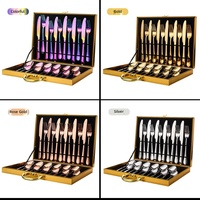 Service de table de luxe 24 pièces pour promotion