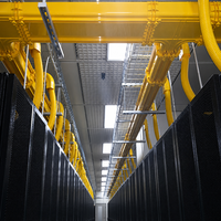 Saluran Kabel Serat Optik ABS untuk Ruang Komputer Konstruksi Industri Baki Pelindung Kabel Optik untuk Penempatan Kabel di Pusat Data Besar