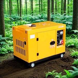 低騒音サイレントガソリン発電機セット 6KW 8KW 9KW 10KW エンクロージャー型 電気始動 <span class=keywords><strong>50Hz</strong></span> 60Hz 業務用 - Product Image 4
