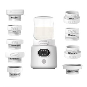 Calentador de Biberones Portátil N4 de Grado Alimenticio, Recargable por USB, de Silicona, Libre de BPA, Calentamiento Rápido de 50W, 4400mAh, Seguro para Viajes, Pequeño - Product Image 2