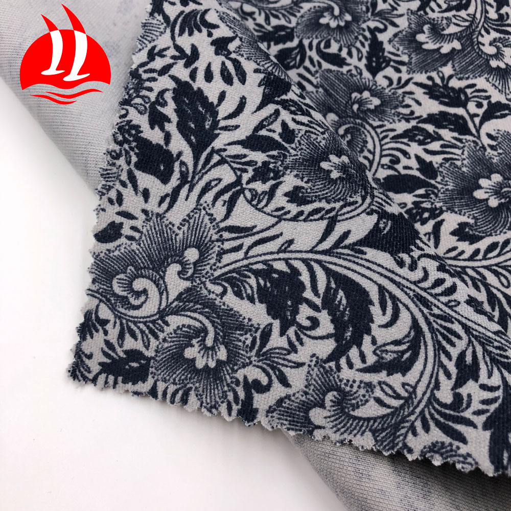 Хлопковая ткань с цифровым принтом на заказ, оптовая продажа, хлопковая Вельветовая ткань 35 Вт для одежды