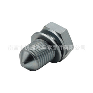 น็อตหกเหลี่ยม N90813202 M14 สำหรับออดี้ โฟล์คสวาเกน สโกด้า อะไหล่ซ่อมเครื่องยนต์ ถาดรองน้ำมันเครื่อง - Product Image 1