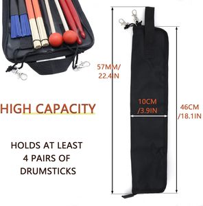 Sac de rangement portable pour baguettes de batterie et de <span class=keywords><strong>percussion</strong></span>, petit étui de protection pour organes électroniques, prix usine personnalisé - Product Image 2