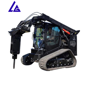 كسارة هيدروليكية علوية للجرافة الانزلاقية لتكسير الصخور الصلبة وهدم الخرسانة الثقيلة - Product Image 4