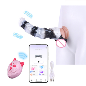 Extenseur de pénis vibrant pour hommes « Fantasy Series » de YOCY — Modèle le plus vendu avec contrôle intelligent via application interactive multi-joueurs - Product Image 1