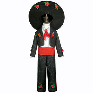 Nouveau Costume <span class=keywords><strong>d</strong></span>'Halloween pour Enfants Jour des Morts Squelette Fantôme Horreur Cosplay Tenue pour Carnaval et Fête pour Enfants - Product Image 2