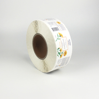 Autocollant d'huile capillaire étanche autocollant de lotion pour le corps personnalisé étiquette d'emballage de shampooing étiquette en plastique BOPP pour bouteille de lotion pour le corps