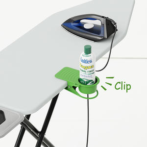 Многофункциональный зажим для глажения, подходит для всех стандартных гладильных досок, гибкий Железный шнур, гладильная доска, спрей держатель бутылки - Product Image 3