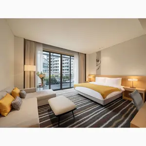 Foshan современная деревянная кровать деревянная мебель для гостиничных номеров поставщиков