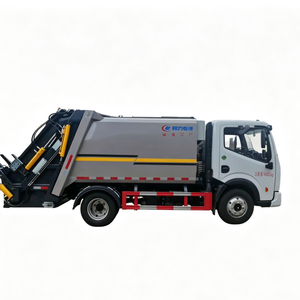 Camion compacteur HOWO d'occasion pour l'assainissement urbain, version diesel automatique, grand véhicule de transfert de déchets pour décharges sanitaires - Product Image 1