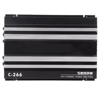 Amplificateur de voiture 12V 5800W 12V amplificateur de voiture haute puissance, amplificateur Audio stéréo portable Hi Fi son Subwoofer, amplificateur de voiture
