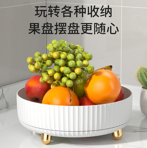 <strong>Lazy</strong> <strong>Susan</strong> Rotating Turntable Organizer for Cabinet, Makeup Perfume Organizer for Pantry, <strong>Fridge</strong>, Countertop, Vanity, Condiments - Product Image 4