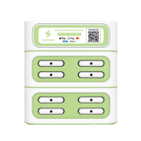 Station de recharge de téléphones portables à prix d'usine, borne de location de batteries externes pour centres commerciaux et restaurants