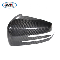 Pour Mercedes Benz classe C W204 2012-2013 lifting sec en fibre de carbone rétroviseur couverture ajouter sur Style