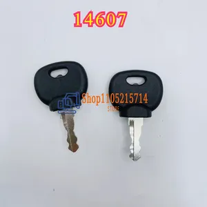 1/<span class=keywords><strong>2</strong></span>/5/10 PIÈCES 14607 Clé de contact BOMAG Hatz Manitou SP pour excavatrice et engins lourds, interrupteur de contact et serrure de porte - Product Image 4