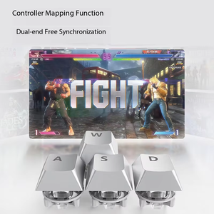Teclado GravaStar V60 Pro Silver Soul con interruptores magnéticos con cable, eje de efecto Hall UFO, teclado para juegos con retroiluminación RGB y frecuencia de sondeo de 8K - Product Image 6