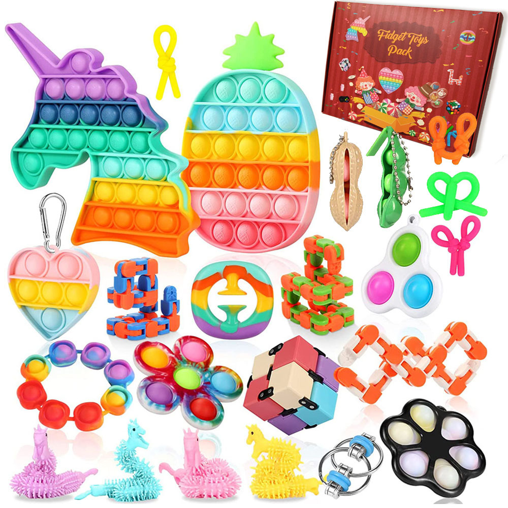 Pack de 23 jouets anti-stress