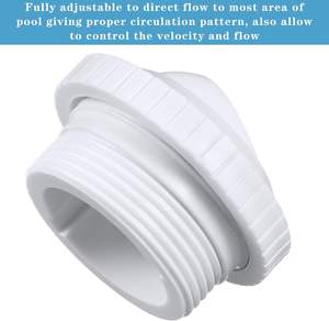 1-1/2 Zoll MIP-Gewinde 3/4 Zoll Pool-Jet-Düse SP1419d Durchfluss-Einlass Gerichtete Pool-Rücklaufdüse Werkzeuge & Zubehör - Product Image 6