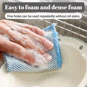 Vendita calda nuovi stracci multiuso per lavare piatti per fili bagnati e asciutti panni per pulizia miracolosa in fibra di cocco strofinacci riutilizzabili - Product Image 2