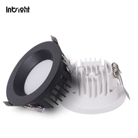 Downlight encastré LED SMD à encastrage peu profond 15W 20W 28W 40W Dali en aluminium