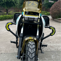 Barre de protection renforcée en acier carbone Zongshen 150 pour moto, anti-choc, sans dommages, modification tout-en-un