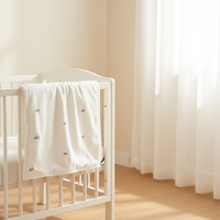 Couverture Bébé en Flanelle Toutes Saisons Douce Légère Respirante pour Nouveau-né, Couverture d'Emmaillotage, Couette Climatisation, Literie Sieste