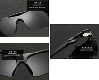 Lunettes de soleil unisexes confortables avec verres PC, protection UV400, monture demi-cerclée, anti-reflets, style sport, résistantes aux rayures, plusieurs options de couleurs