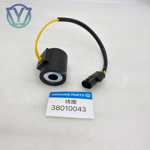 38010043 12V โซลินอยด์วาล์วคอยล์ DC A5 เหมาะสำหรับเครื่องยนต์ BF1011 38010043 ชิ้นส่วนเครื่องจักรก่อสร้างชิ้นส่วนรถขุด - Product Image 3