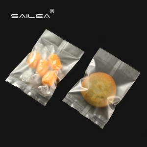 <span class=keywords><strong>Sac</strong></span> d'emballage transparent recyclable de qualité alimentaire imprimé sur mesure, double face, épaisseur 10 soies, avec fermeture arrière - Product Image 6