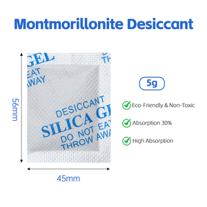 Desecante de Montmorillonita Ecológico, No Tóxico, de Alta Absorción, 5g, para Almacenamiento de Electrónicos - Product Image 1