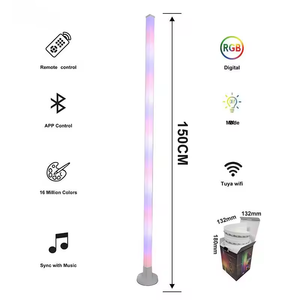 1.5m thiết kế mới RGB <span class=keywords><strong>LED</strong></span> Đèn sàn điều khiển từ xa có thể thay đổi ánh sáng xung quanh cho phòng ngủ trang trí để sử dụng phòng - Product Image 5