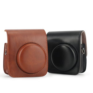 เคสป้องกันเข้ากันได้กับกล้อง <span class=keywords><strong>Instax</strong></span> <span class=keywords><strong>Mini</strong></span> <span class=keywords><strong>90</strong></span>สีทึบพร้อมกระเป๋าใส่ภาพถ่ายและสายคล้องไหล่แบบปรับได้ - Product Image 1