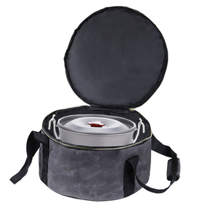 Sac de transport multifonctionnel pour cocotte-minute, sac fourre-tout ovale, sac de pique-nique, sac de voyage, sac portable, commande en gros mixte RTS - Product Image 2