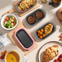 Plaque de cuisson 3-en-1 en silicone écologique pour gaufres et sandwichs, idéale pour micro-ondes, usage domestique – Vente chaude en provenance de Chine
