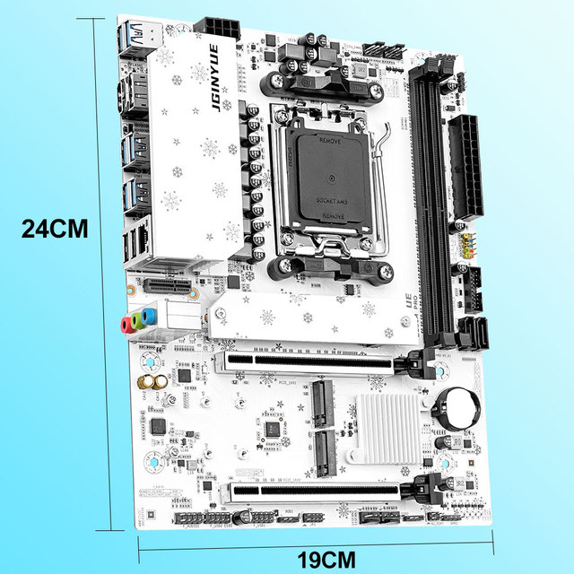 JGINYUE B850M PRO AM5 Gaming Motherboard 96GB RAM Supports AM5 7000/8000/9000 Series Processors for Desktop