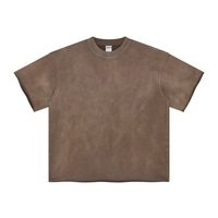 Ensemble deux pièces homme : T-shirt et short streetwear 350 GSM en coton 100% avec ourlet brut, coupe oversize, logo personnalisé, teinture par pulvérisation et effet délavé